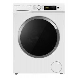 Стиральная машина Maunfeld MFWM127WH100 ST Inverter Slim (белый/черный люк)