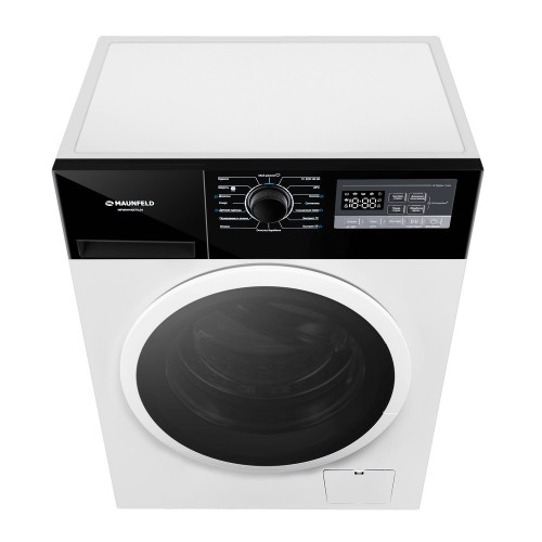 Стиральная машина Maunfeld MFWM1410STWH03 (белый/черный люк) 3
