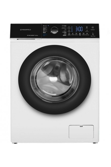 Стиральная машина Maunfeld MFWM148IWHT (белый/черный люк) 
