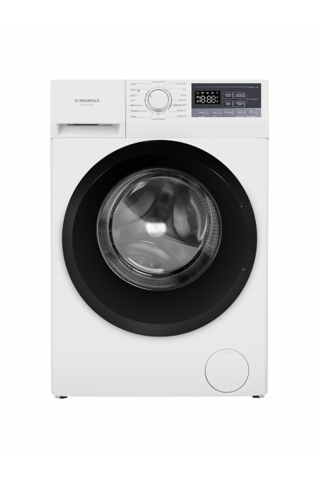 Стиральная машина Maunfeld MFWM148STWH02 (белый/черный люк) 