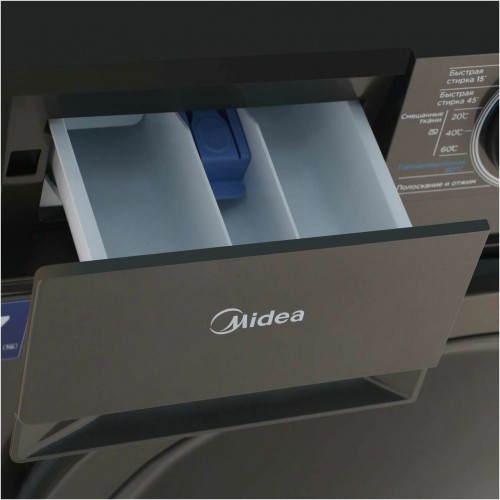 Стиральная машина MIDEA MF100W70/S-RU (черный) 4