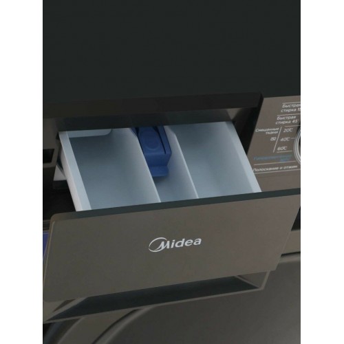 Стиральная машина MIDEA MF100W70/S-RU (черный) 7