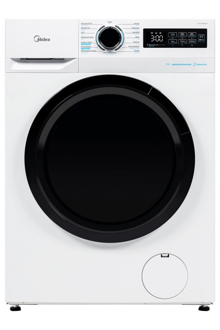 Стиральная машина Midea MF11914BS53/W (белый/черный люк) 