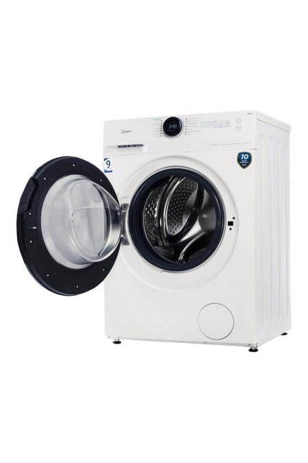 Стиральная машина Midea MF200W90WBS/W-RU (белый/черный люк) 1