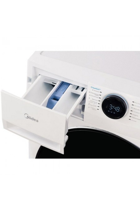Стиральная машина Midea MF200W90WBS/W-RU (белый/черный люк) 2