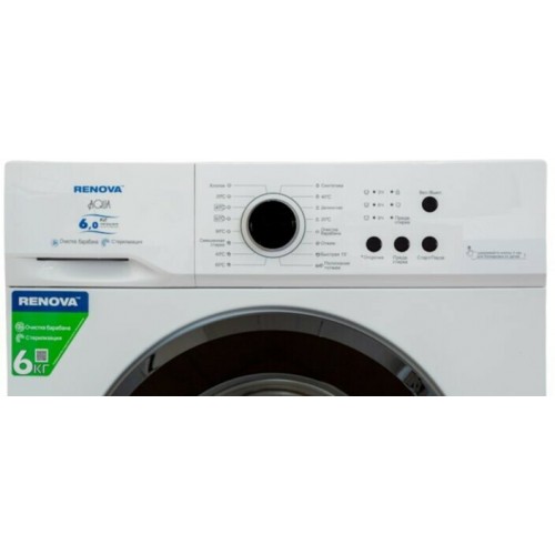 Стиральная машина RENOVA WAF-6010M1 (белый) 3