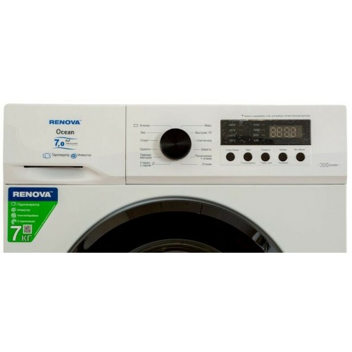 Стиральная машина Renova WAF-7014ISM31 (белый) 1