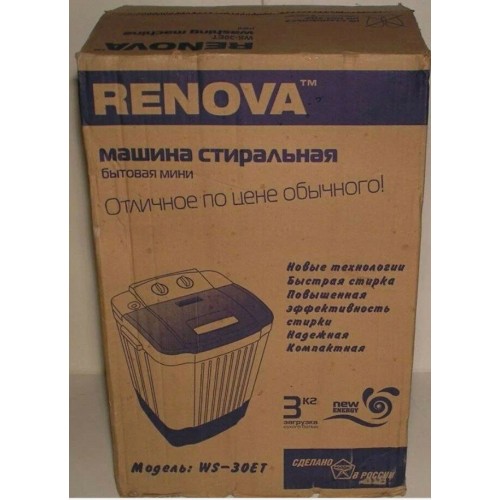 Стиральная машина RENOVA WS-30ET (белый) 8