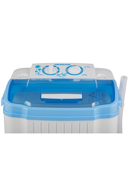 Стиральная машина Renova WS-30T/ЕТ (белый/голубой) 1