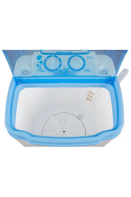 Стиральная машина Renova WS-30T/ЕТ (белый/голубой) 2
