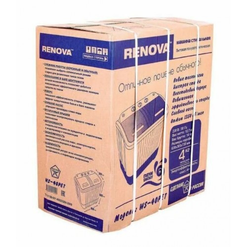 Стиральная машина RENOVA WS-40PET (2016) (белый) 8