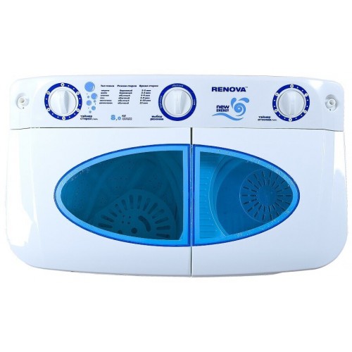 Стиральная машина RENOVA WS-80PET (белый) 1