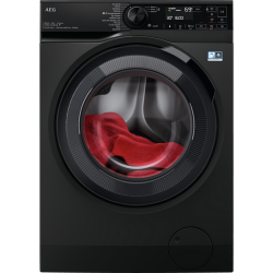 Стиральная машина с сушкой AEG LWR73166OE (с английской панелью управления) (черный)
