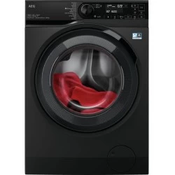 Стиральная машина с сушкой AEG LWR73166OE (с английской панелью управления) (черный)