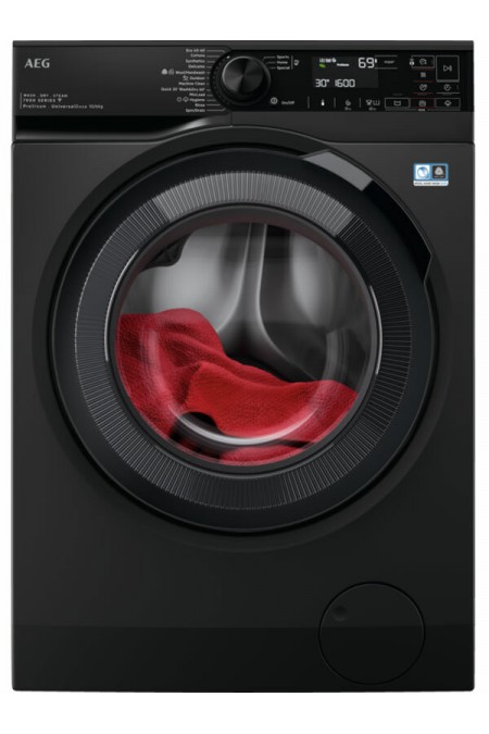 Стиральная машина с сушкой AEG LWR73166OE (с английской панелью управления) (черный) 