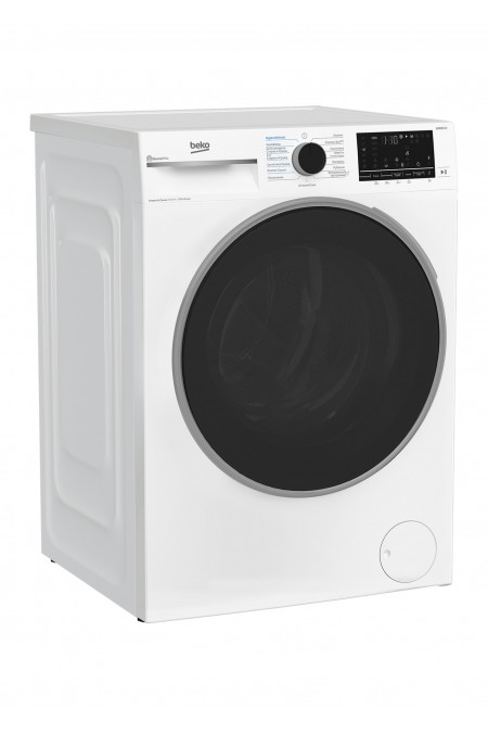 Стиральная машина с сушкой Beko B3DFR57H23W (белый/черный люк) 1