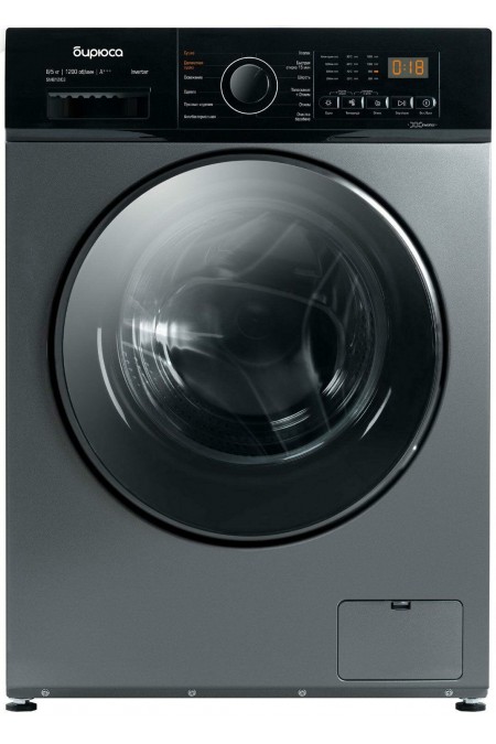 Стиральная машина с сушкой Бирюса WMD-SM812/03 M (металлик) 