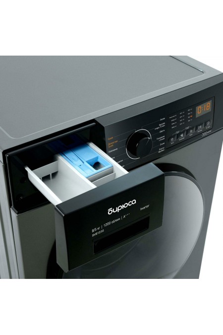 Стиральная машина с сушкой Бирюса WMD-SM812/03 M (металлик) 2