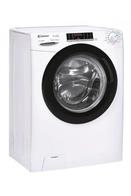 Стиральная машина с сушкой Candy Smart Pro Inverter CSOW43646TWMB-07 (белый/черный люк) 1