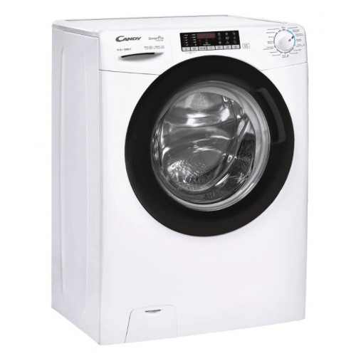 Стиральная машина с сушкой Candy Smart Pro Inverter CSOW43646TWMB-07 (белый/черный люк) 2