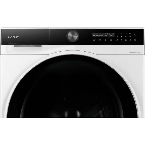 Стиральная машина с сушкой Candy UltimO C47D 4106MBSW-07 (белый/черный люк) 1