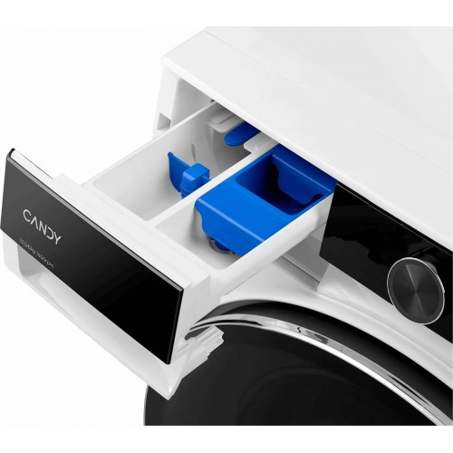 Стиральная машина с сушкой Candy UltimO C47D 4106MBSW-07 (белый/черный люк) 2