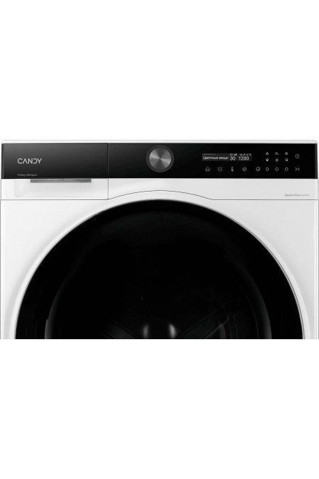 Стиральная машина с сушкой Candy UltimO C47W 210MBSW-07 (белый/черный люк) 1