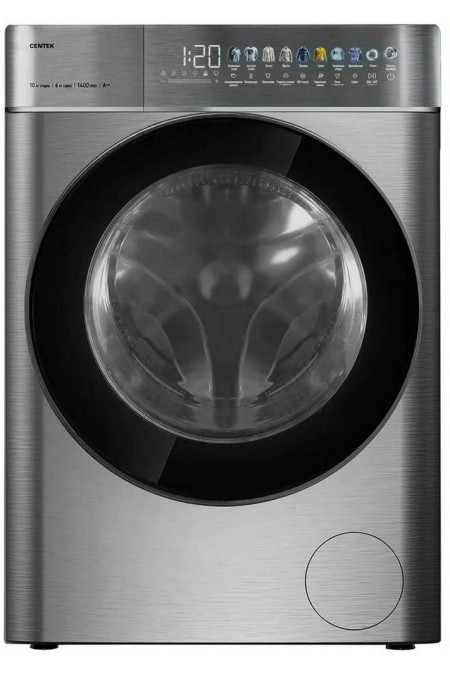 Стиральная машина с сушкой Centek CT-1965 (серый) 