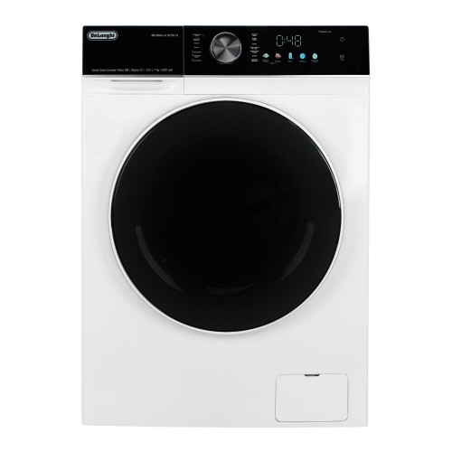 Стиральная машина с сушкой DeLonghi Belinda LA 10726 VI (белый/черный люк) 