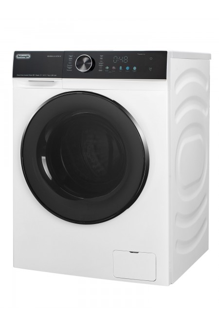 Стиральная машина с сушкой DeLonghi Belinda LA 10726 VI (белый/черный люк) 1
