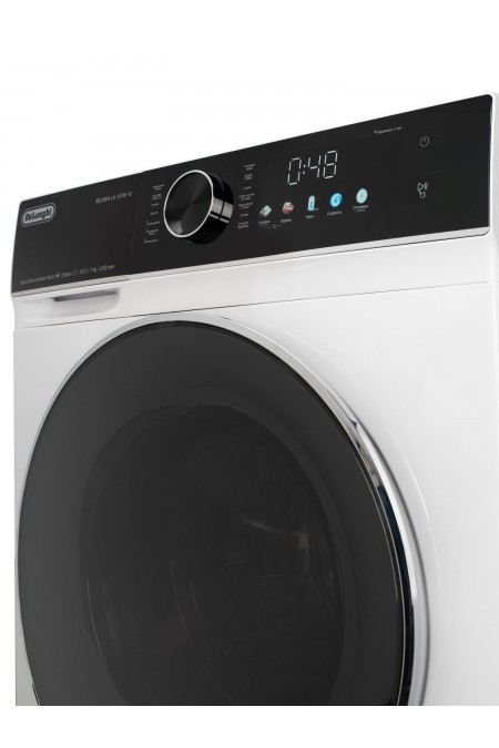 Стиральная машина с сушкой DeLonghi Belinda LA 10726 VI (белый/черный люк) 6