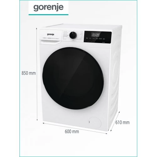 Стиральная машина с сушкой Gorenje W1D2A164ADS (белый) 1