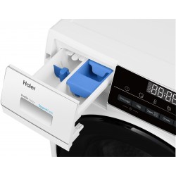 Стиральная машина с сушкой Haier HWD70 BP14929A (белый/черный люк)
