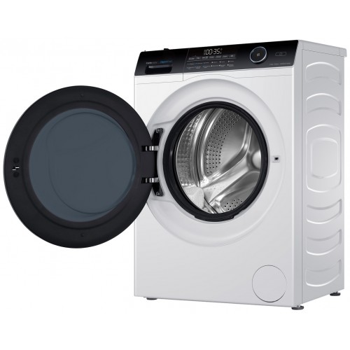 Стиральная машина с сушкой Haier HWD80-BP14959A (белый/черный люк) 1