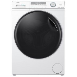 Стиральная машина с сушкой Haier HWD80-BP14959B (белый/черный люк)