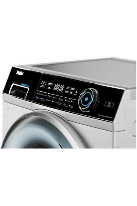 Стиральная машина с сушкой Haier HWD80-BP14979 (белый/черный люк) 2