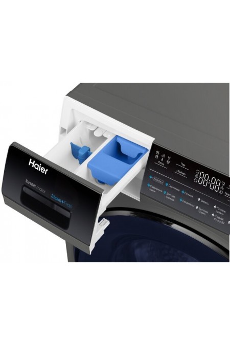 Стиральная машина с сушкой Haier HWD80-BP14979S (серебристый) 4