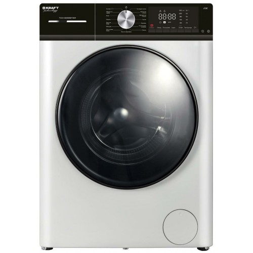 Стиральная машина с сушкой Kraft Technology TCH-HDD8587SW (белый/черный люк) 