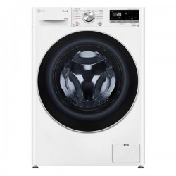 Стиральная машина с сушкой LG F2V7FR1W (белый/черный люк)