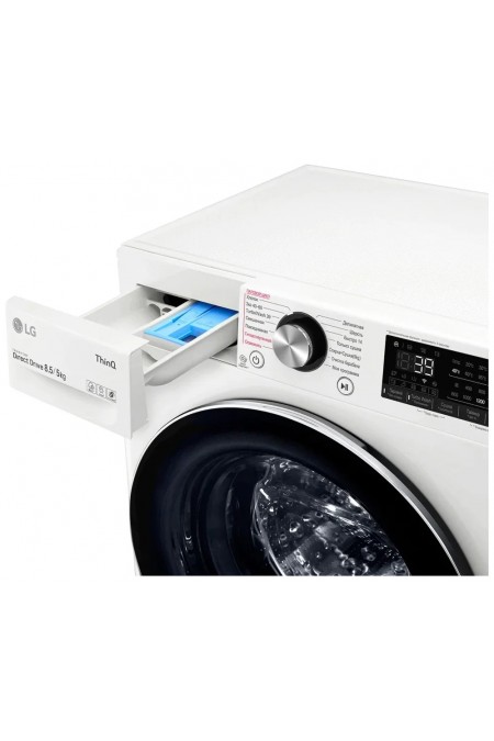 Стиральная машина с сушкой LG F2V9GC9W (белый) 2