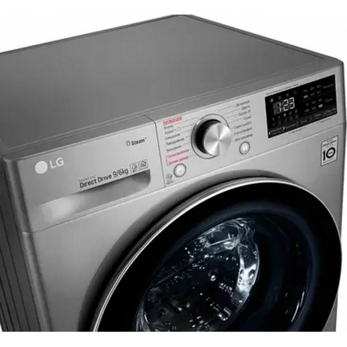 Стиральная машина с сушкой LG F4V5VG2S (темно-серебристый) 7