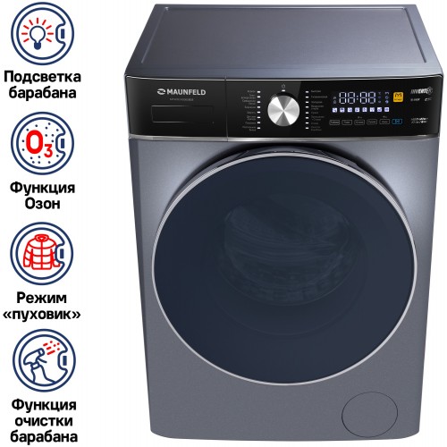 Стиральная машина с сушкой Maunfeld MFWD14106SB03 (черный) 9