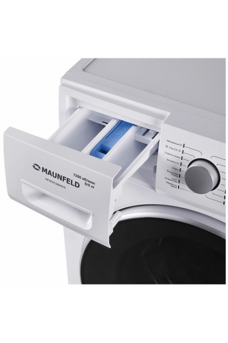 Стиральная машина с сушкой Maunfeld MFWM1586WHS (белый) 4