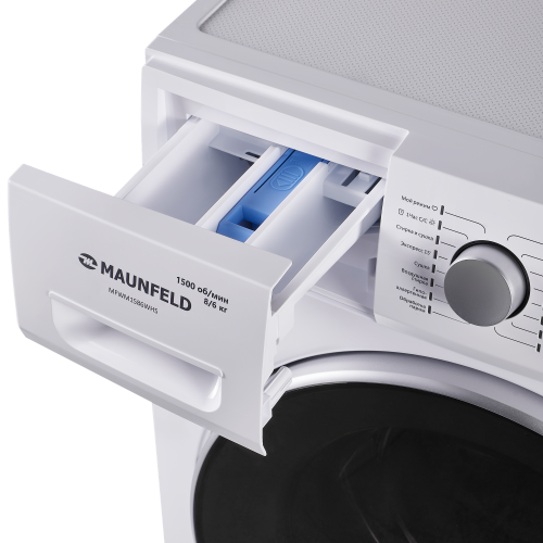 Стиральная машина с сушкой Maunfeld MFWM1586WHS (белый) 3