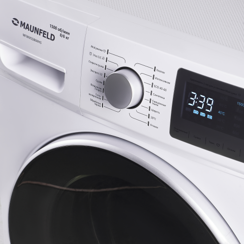 Стиральная машина с сушкой Maunfeld MFWM1586WHS (белый) 4