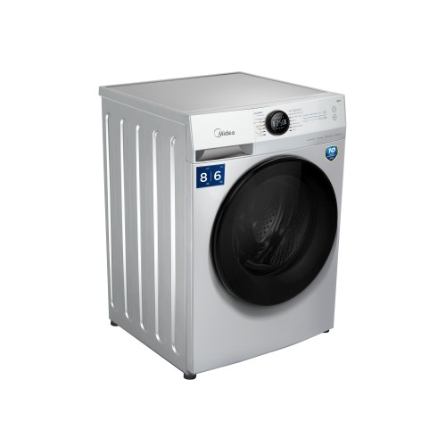 Стиральная машина с сушкой Midea MF200D80WBS/W-RU (белый) 1