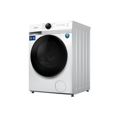 Стиральная машина с сушкой Midea MF200D80WBS/W-RU (белый) 3