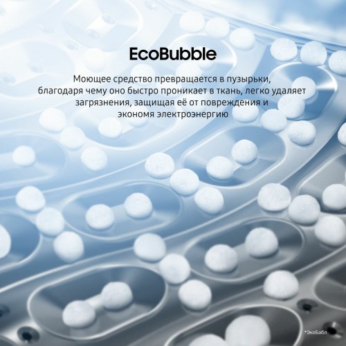 Стиральная машина с сушкой Samsung WD11DB8B85GHLP (белый) 9