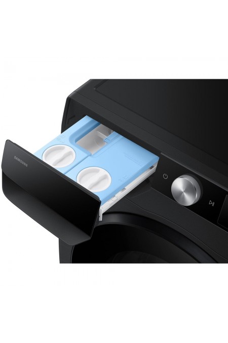 Стиральная машина с сушкой Samsung WD90DG6G94BBLP (черный/черный люк) 8