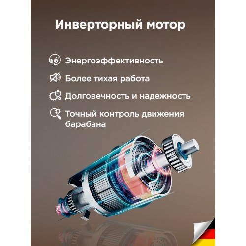 Стиральная машина с сушкой Schaub Lorenz SLW CW0245 I (белый/черный люк) 4